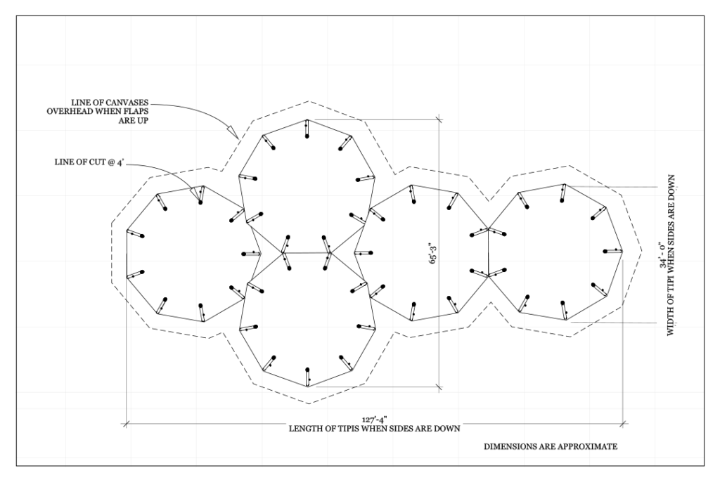 Tent Floor Plans from Under The Sky